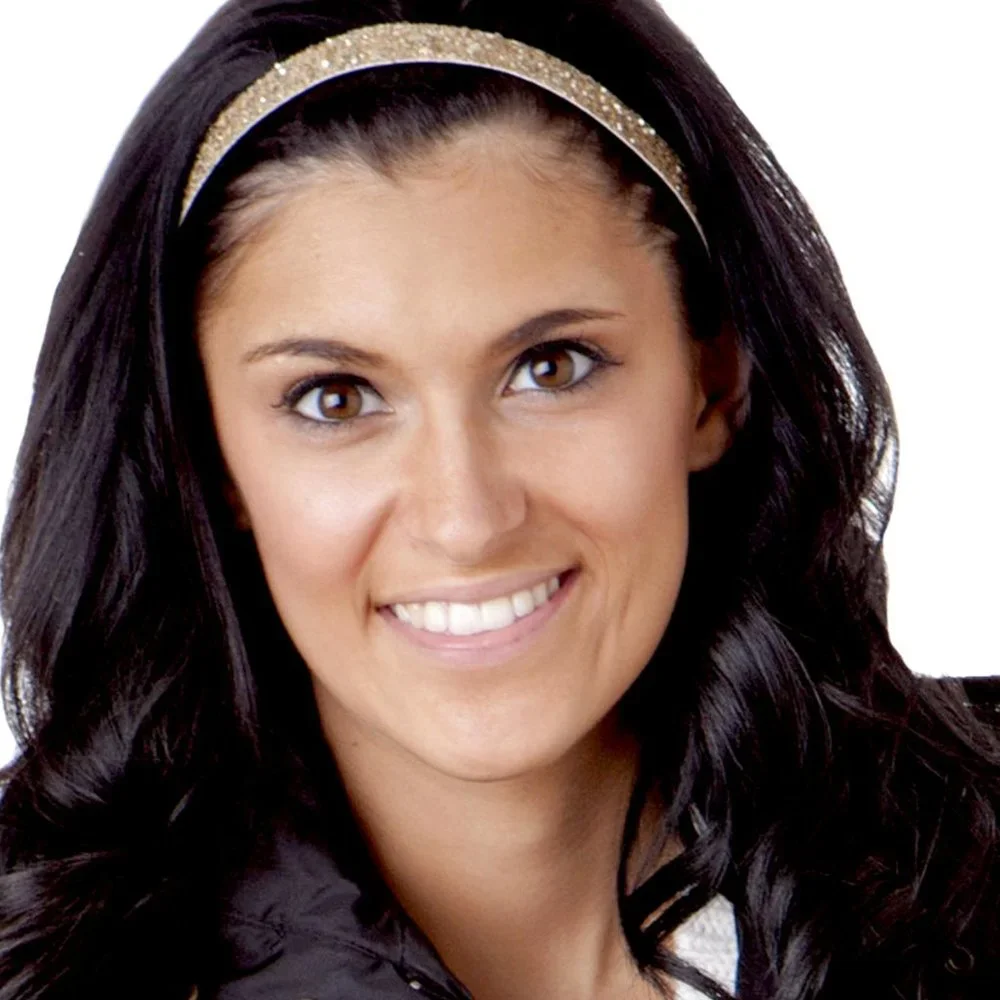 Hipsy 4-Pack Black/Gold/Navy/Gunmetal Bling Glitter Adjustable No Slip Headbands - Picture 8 of 11